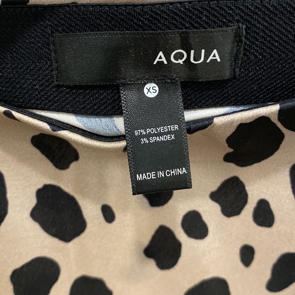 AQUA leopard print skirt - size XS - Picture 3 of 3